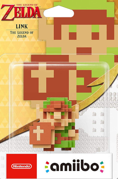 Nintendo - Figura Amiibo Link 8-Bits, Serie Zelda Nintendo - Figura Amiibo Link 8-Bits, Serie Zelda